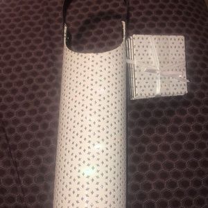 Faux Leather Wine Holder